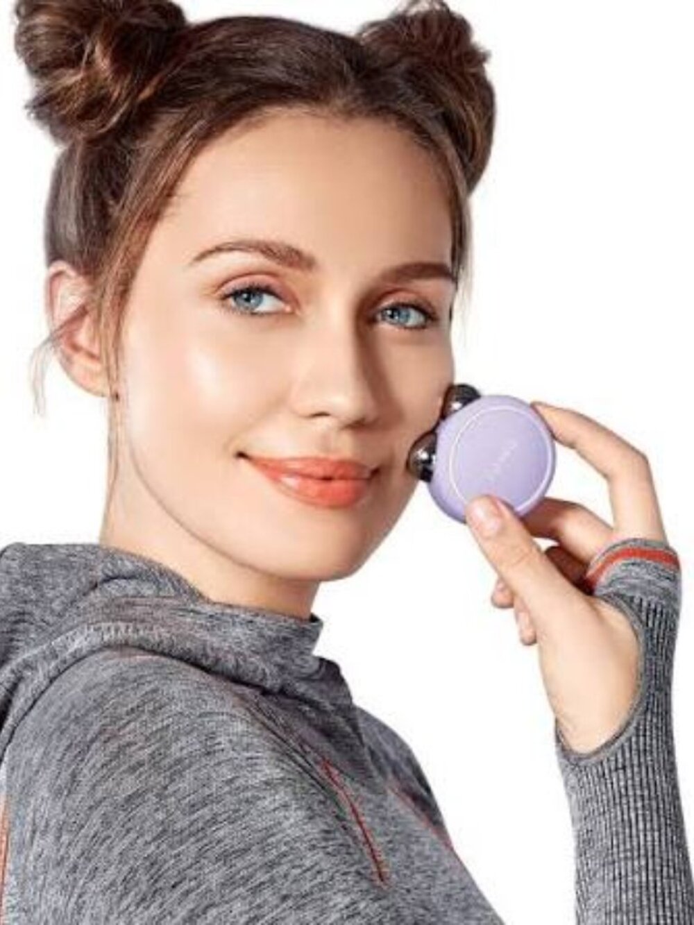 FOREO BEAR MINI Facial Toning Device Lavender Microcurrent - Picture 4 of 10